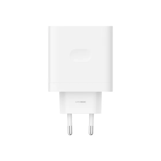 OPPO 110110230185 SUPERVOOC 100W USB-A Vægoplader - Hvid
