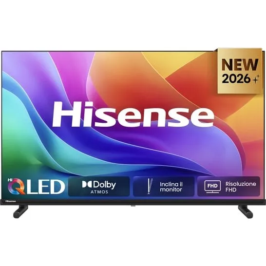 Hisense 40A5S 40" Full HD QLED Smart TV - Sort