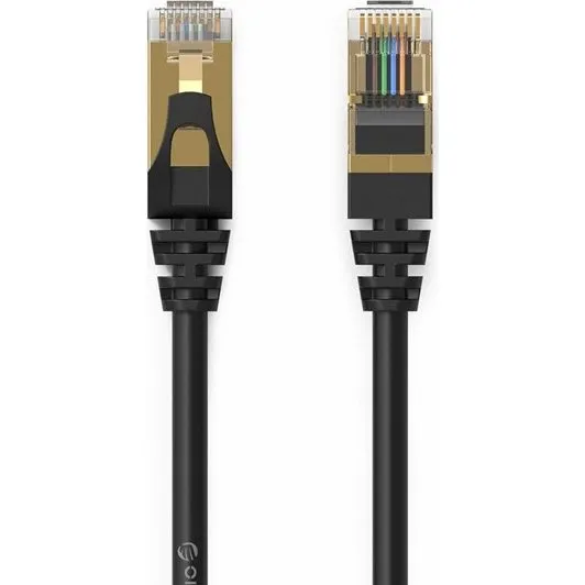 ORICO PUG-C7 CAT7 Netværkskabel 10Gbps 2m - Sort