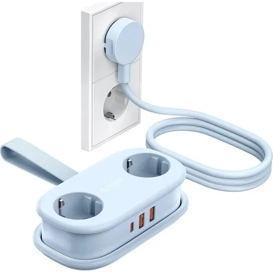ORICO AP3 20W GaN 5-i-1 Stikdåse - Blå