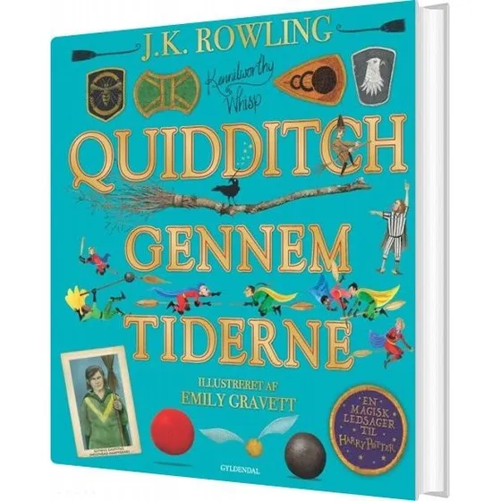 Quidditch gennem tiderne – illustreret udgave (hardcover)