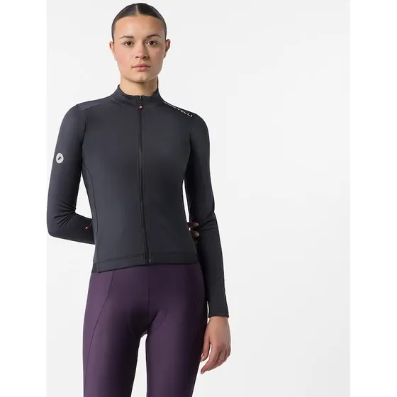 Castelli Espresso Thermal 2 Cykeltrøje til dame - Sort/Hvid