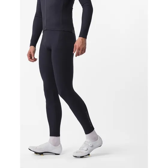 Castelli Thermowoven bibtights med seler - Sort - Herre