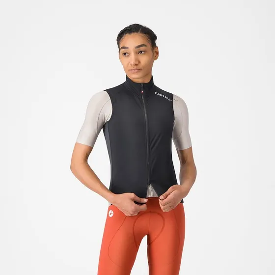 Castelli Espresso 2 Cykelvest Dame - Sort/Hvid