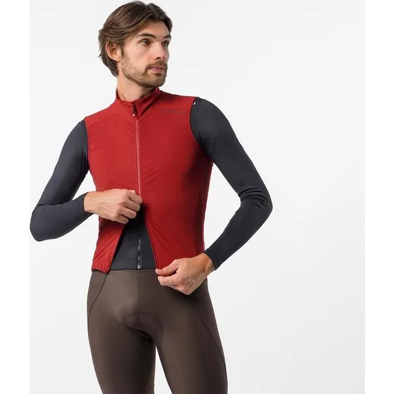 Castelli Espresso 2 Cykelvest til herre - Garnet