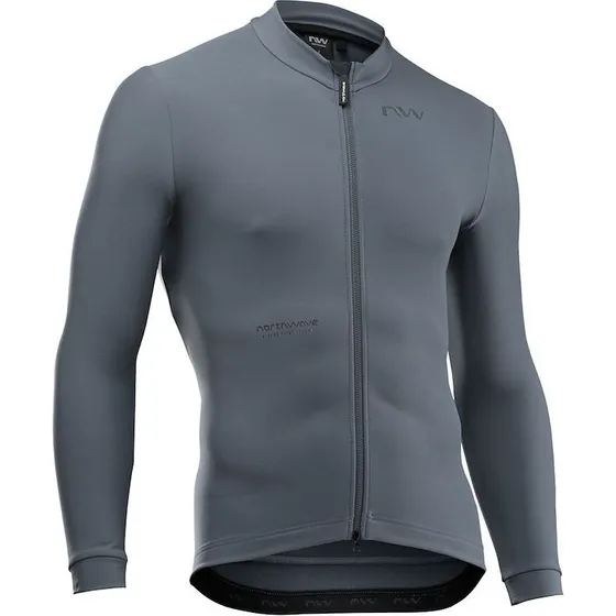 Northwave Extreme Thermal langærmet cykeltrøje - Shark Grå - L