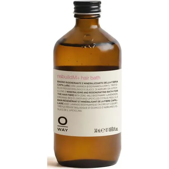 Oway rebuildM+ Mineraliserende og regenererende hårkur 240ml