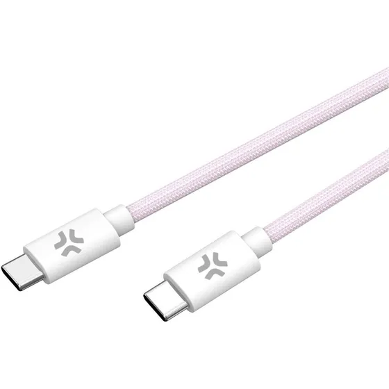Celly USB-C til USB-C kabel 60W 1,5m Pink