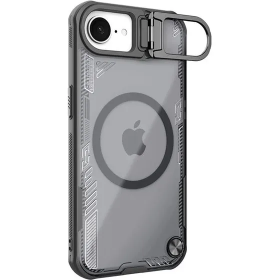 Nillkin Iceblade Prop Magnetic Case til iPhone 16e/17e - Black