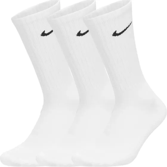Nike Cushioned Training Crew Socks 3-pack - Hvid