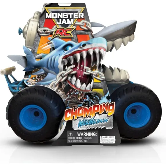 Monster Jam Chomping Megalodon RC Monster Truck 1:15