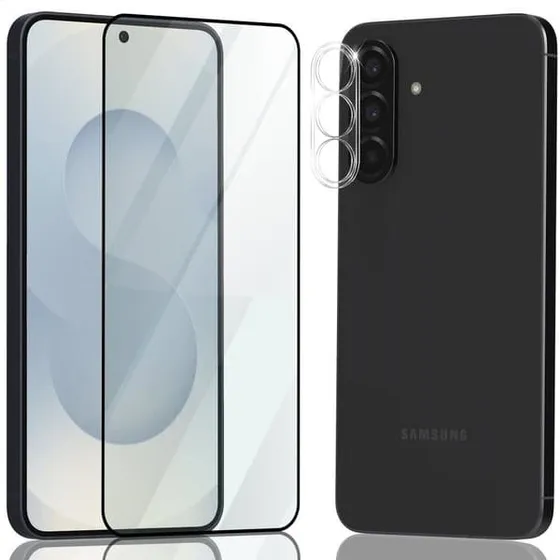 Samsung S26 Skærmbeskyttelse & Linsebeskyttelse - 2-pak Hærdet Glas