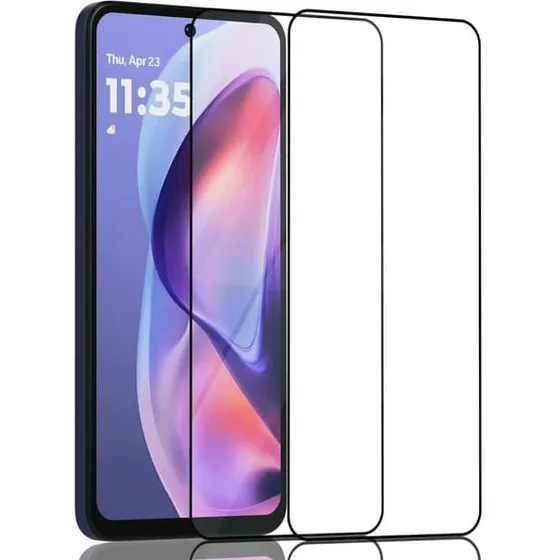 Motorola Moto G05 Skærmbeskyttelse 2-pack - Hærdet 3D Glas 9H