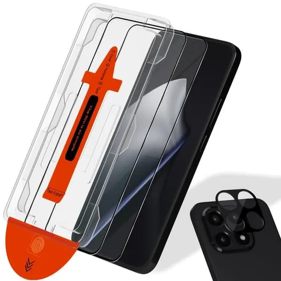 Xiaomi 15T Skærmbeskytter (2-pak) & Linsebeskytter - Hærdet Glas
