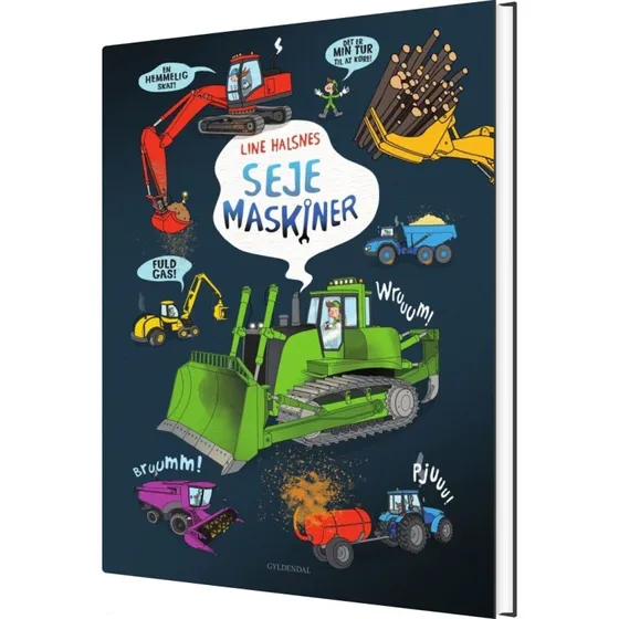 Seje maskiner – Børnebog (Hardcover)