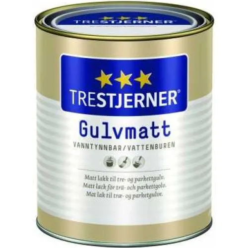 Trestjerner Gulvmat 3 L - Mat gulvlak til træ og parket