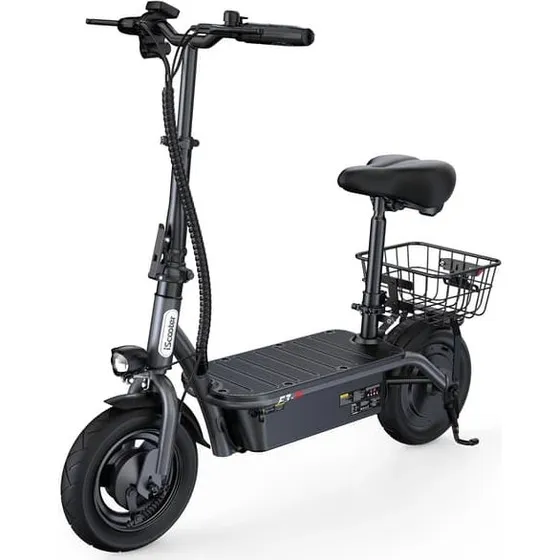 iScooter F3 El-løbehjul - 1000W, 45 km/t, 48V 13Ah