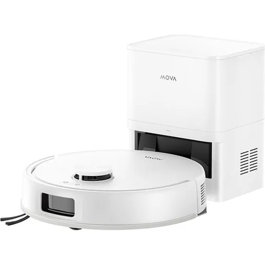 MOVA MVE20SPP Robotstøvsuger, Hvid, 0,33 L