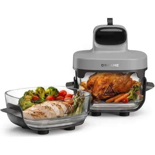 Dreame Tasti PT60 Airfryer 1500W 4,5l - Grå