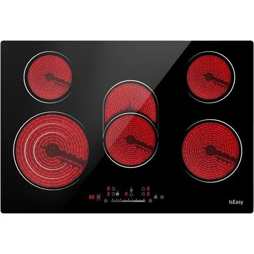 IsEasy LT5-02 Keramisk kogeplade med 5 zoner