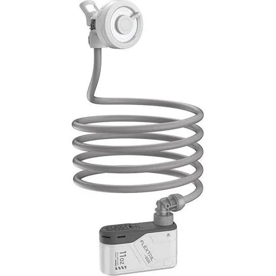 Flextail Max Shower OS02 Bærbar bruser med pumpe og etui - Hvid