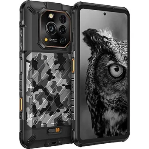RugOne Xever 7 5G 512GB 12GB RAM Android 15 Sort