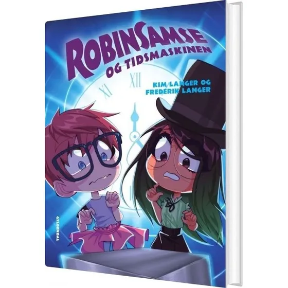 RobinSamse og tidsmaskinen - Børnebog (Hardcover)