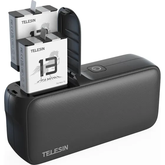 Telesin Powerbank til GoPro Hero 13 og Smartphones - 10.000 mAh