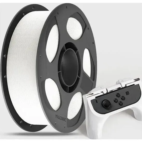 Anycubic PLA+ Filament 1,75 mm - Hvid - 1 kg