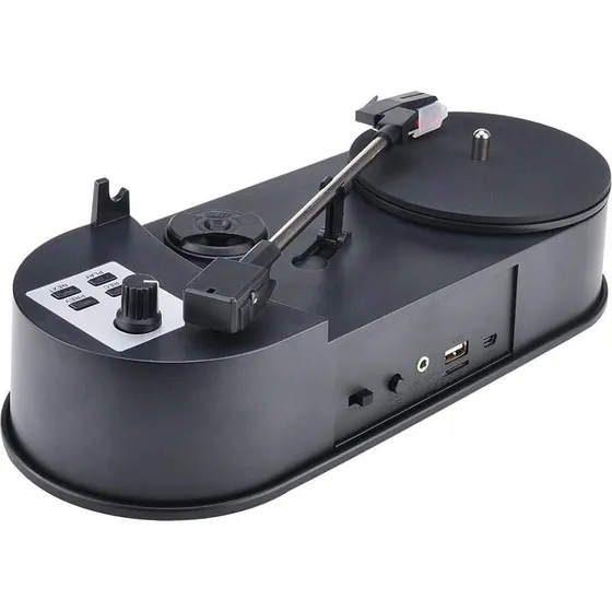Ezcap Vinyl til MP3 Konverter - 33/45 RPM med USB og SD