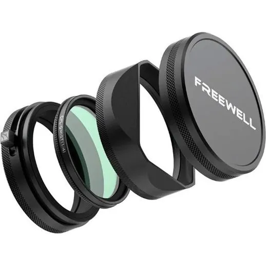 Freewell FujiX100 Filter Set med Lens Hood - Black