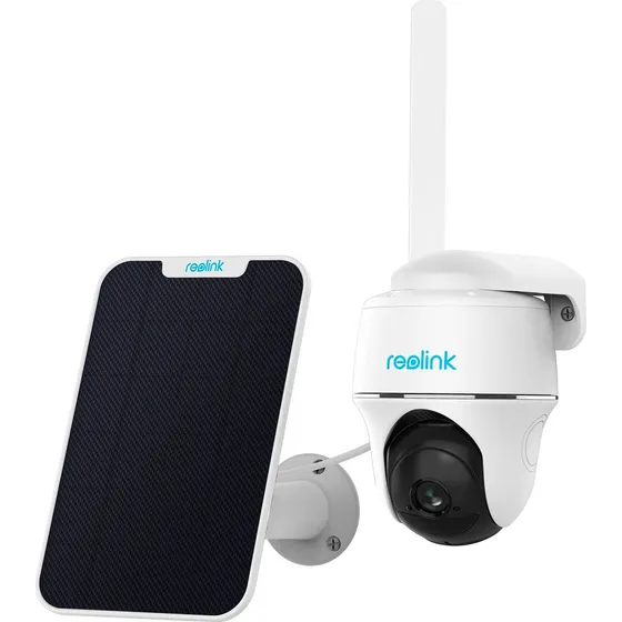 Reolink Go PT Plus 4G LTE Overvågningskamera (1440p) m. solcelle