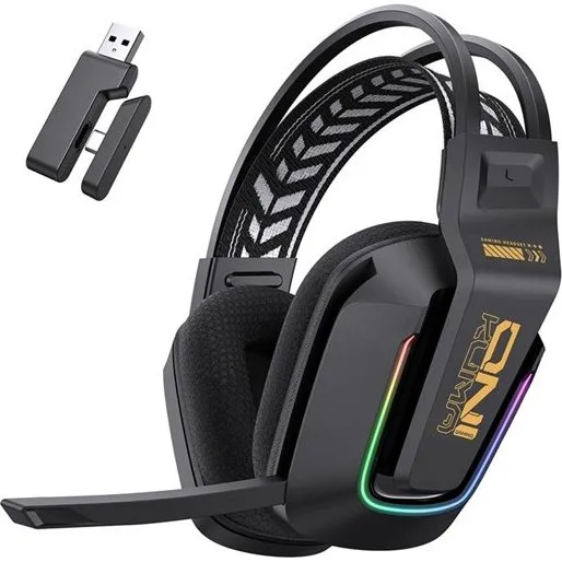 ONIKUMA GT828 Gaming Headset med RGB og Bluetooth 5.4