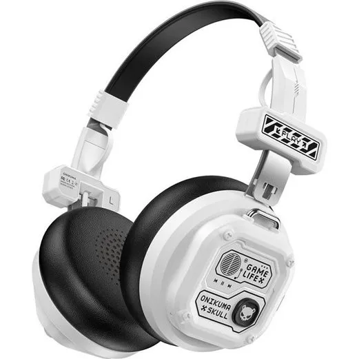 ONIKUMA GT803 Gaming Høretelefoner - Hvid (Kabel & Bluetooth)