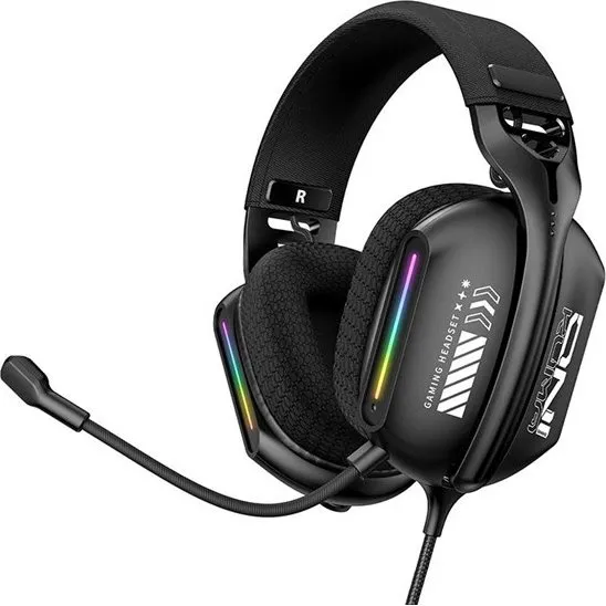ONIKUMA X12 Gaming Headphones med RGB og 360° mikrofon