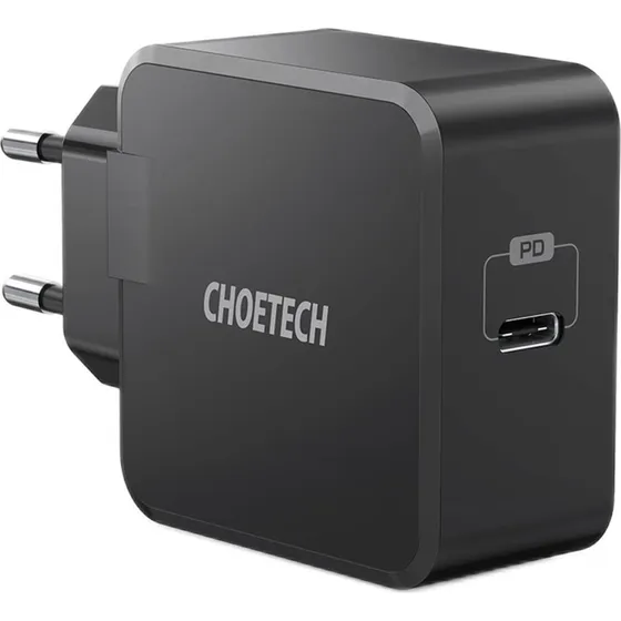 Choetech 30W USB-C PD Oplader, Sort