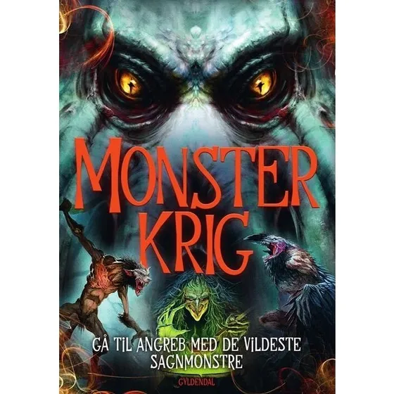 Monsterkrig - Kortspil med 24 danske sagnmonstre
