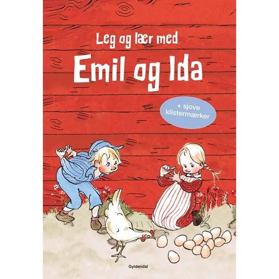 Leg og lær med Emil og Ida - aktivitetshæfte med klistermærker