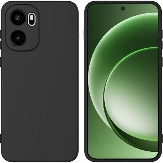 Liquid silikonecover til OnePlus 15R - Sort