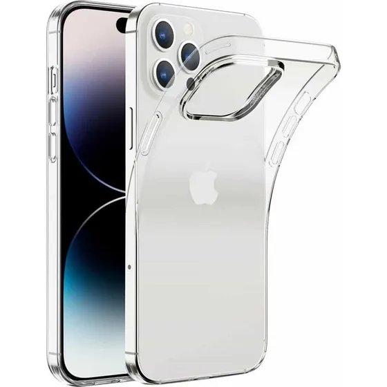 Silikonecover gennemsigtigt til Apple iPhone 16 Pro