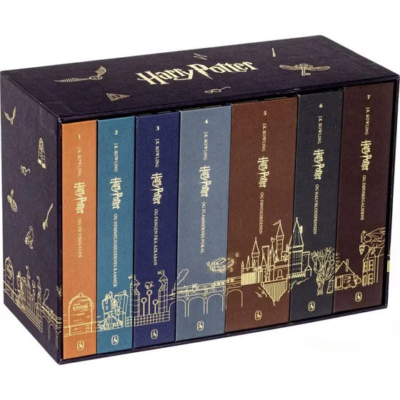 Harry Potter 1-7 – 25 års jubilæums bokssæt (hardcover)