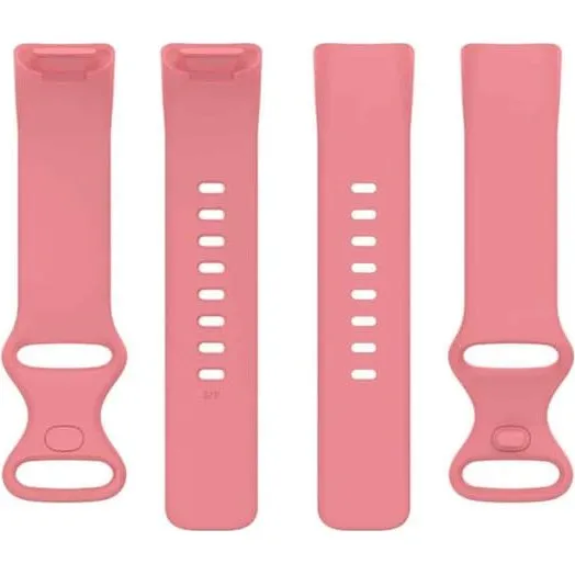 Fitbit Charge 6 Sport urrem (L) - Lyserød
