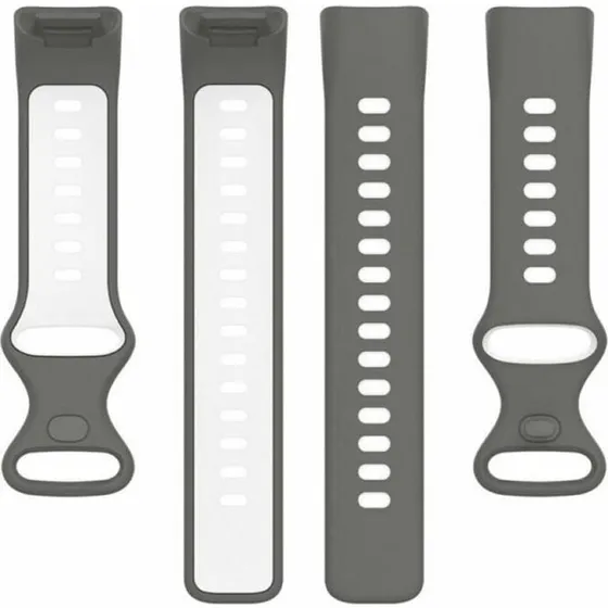 Twin Sport urrem til Fitbit Charge 6 - Grå/Hvid