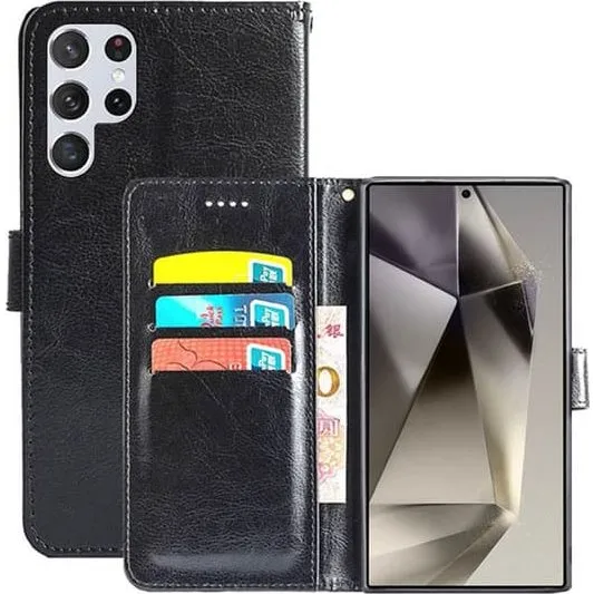 Walletcover 3-kort til Samsung Galaxy S26 Ultra - Sort