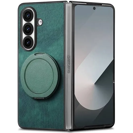 Retro Unzip cover til Samsung Galaxy Z Fold 7 - Onyx sort
