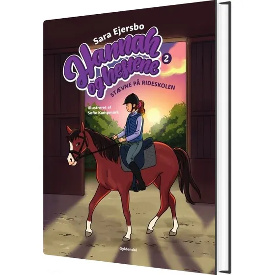 Hannah og hestene 2: Stævne på rideskolen (Hardcover)