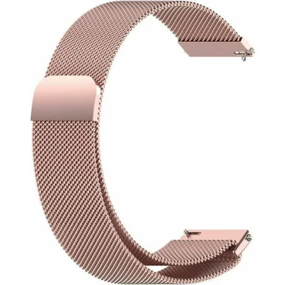 Milanese magnetisk urrem til Garmin Vivoactive 6 - Rosè
