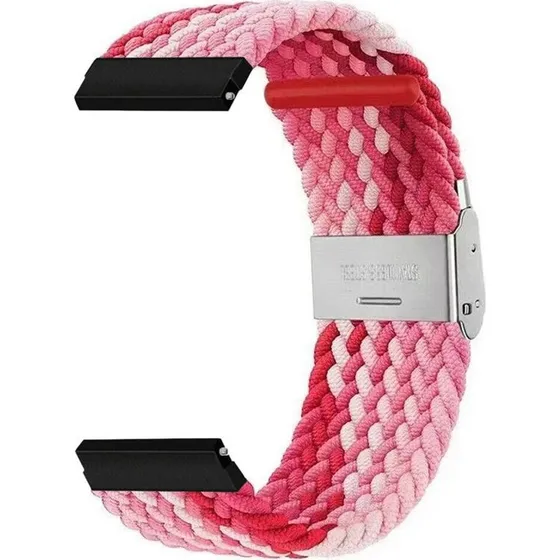 Flettet urrem til Garmin Vivoactive 6 - Gradientred
