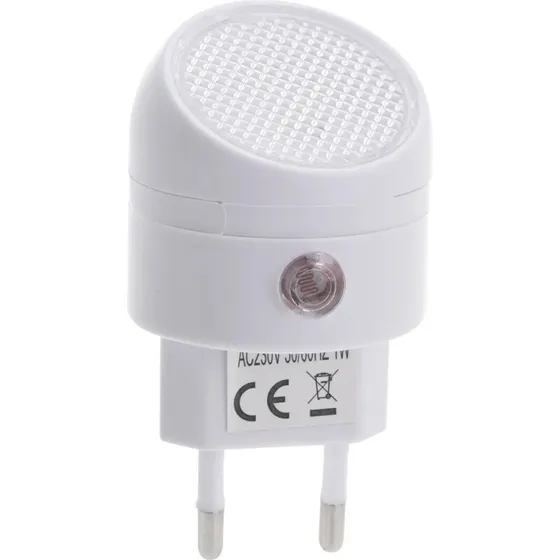 GRUNDIG LED natlampe med skumringssensor 40 mm, hvid