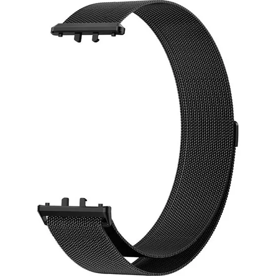 Milanese magnetisk urrem til Samsung Galaxy Fit 3 - Onyx Black